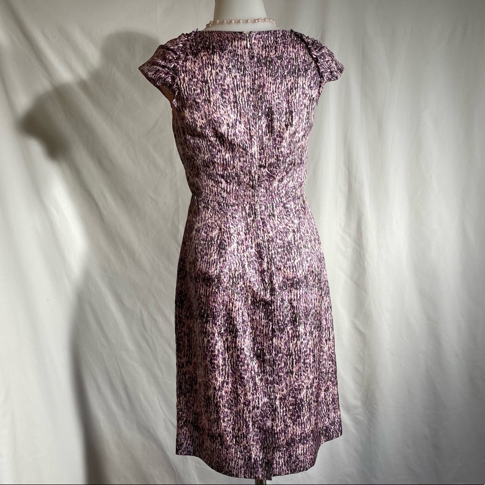 Banana Republic Silk Dress Pastels Size 0 - Picture 6 of 14